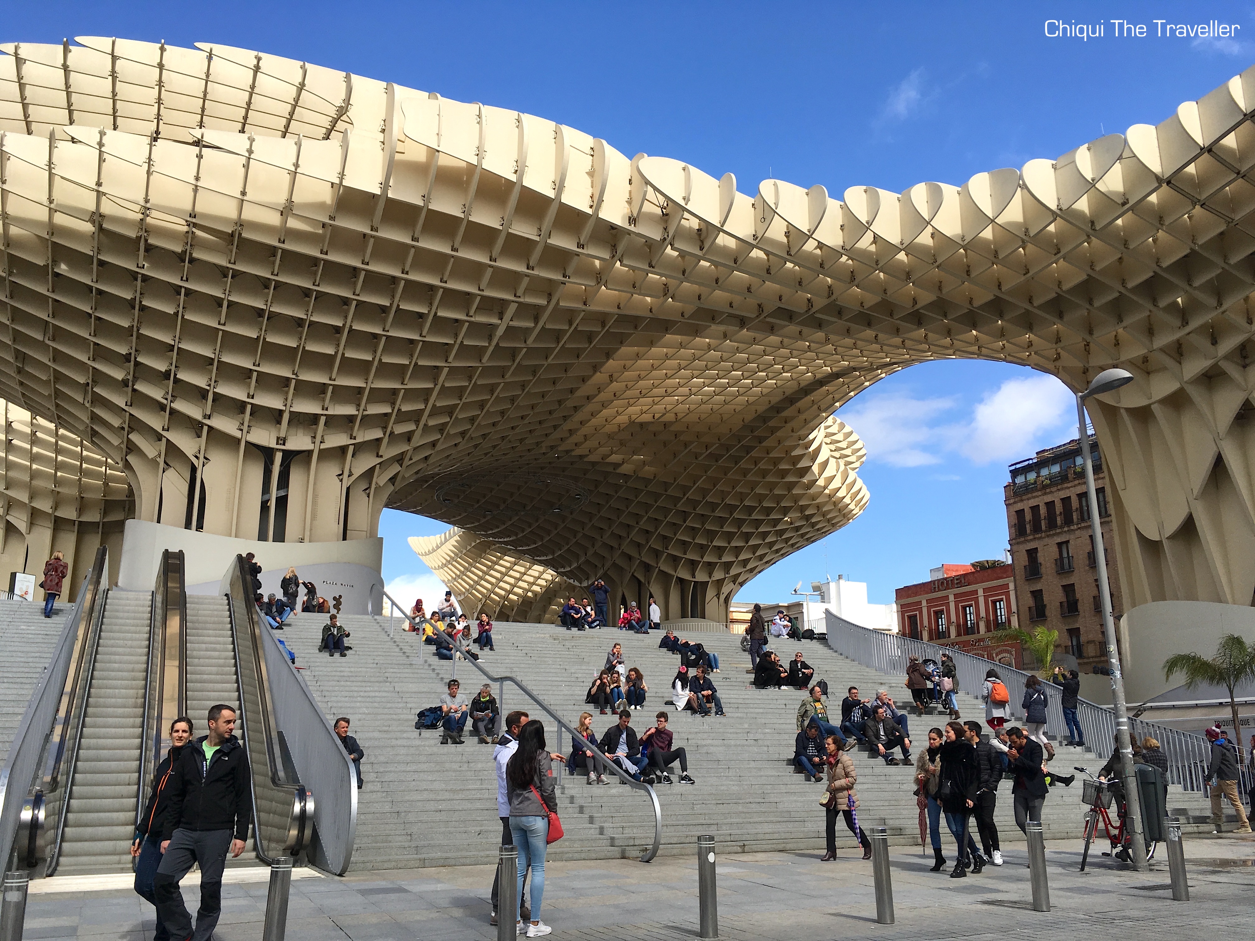 Parasol setas Sevilla4