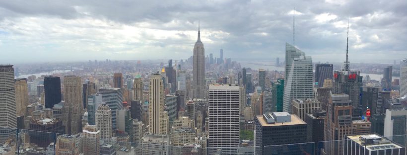 Top of the Rock Nueva York panoramica